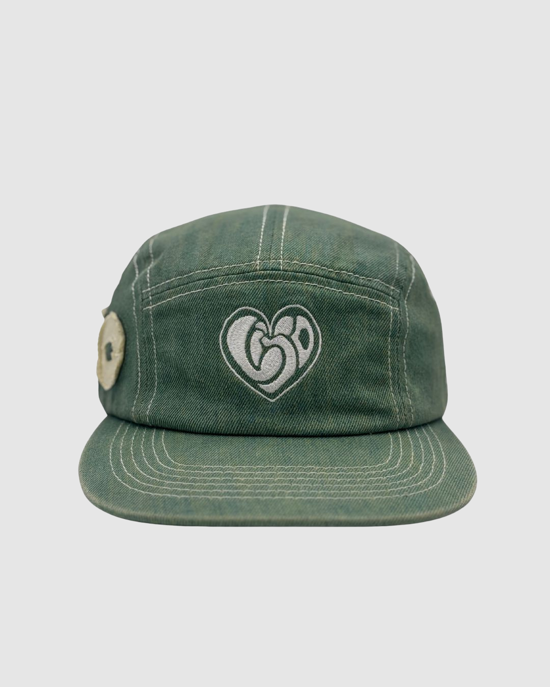 DENIM GREEN CAP