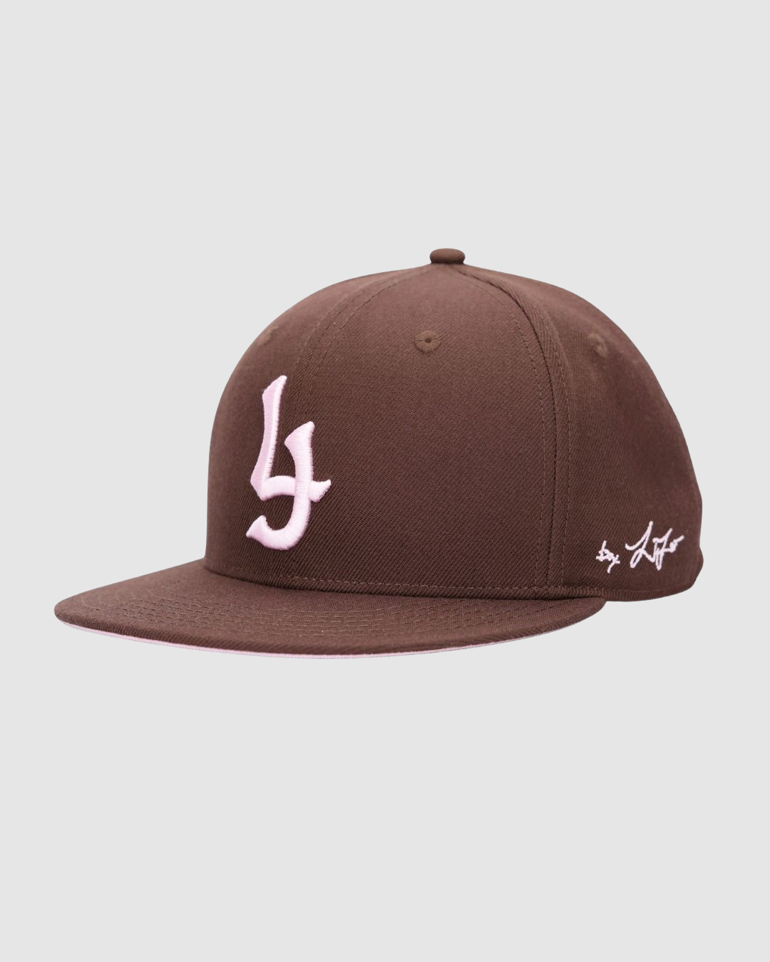 BROWN PINK CAP