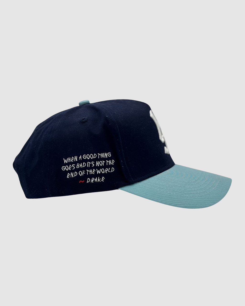 NAVY BABYBLUE CAP