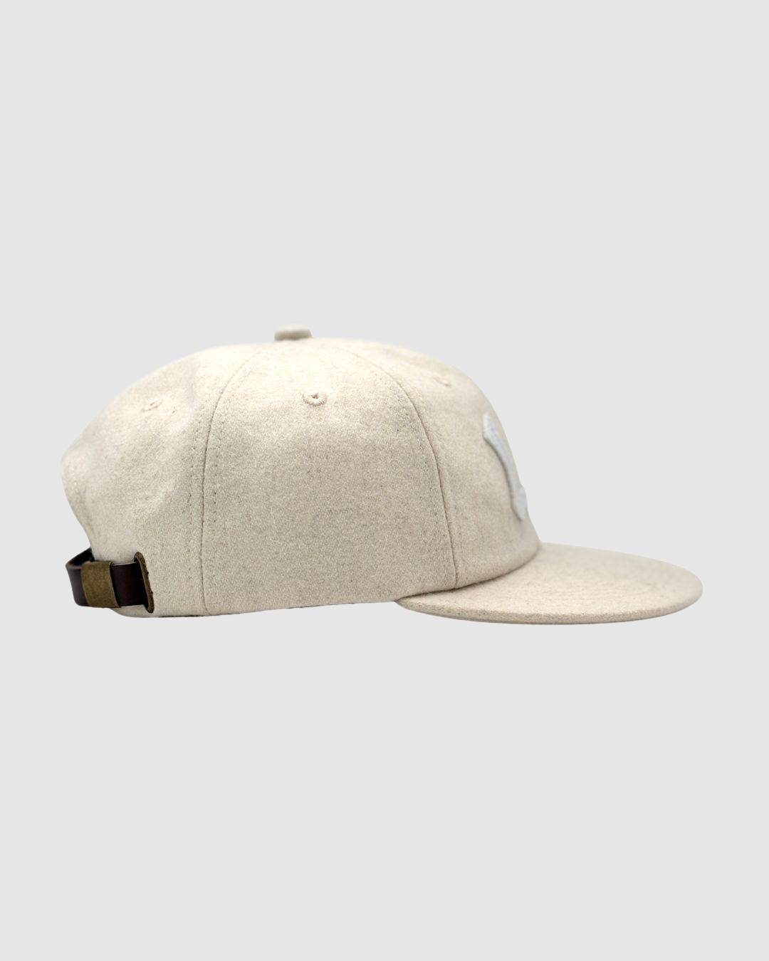 BEIGE WOOL CAP