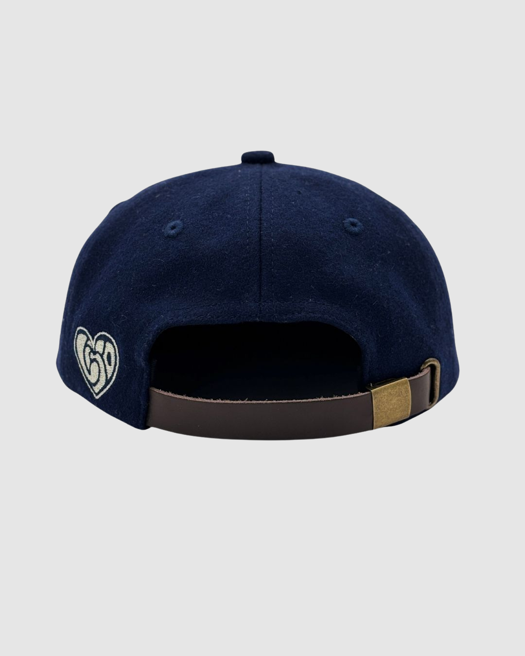 NAVY WOOL CAP