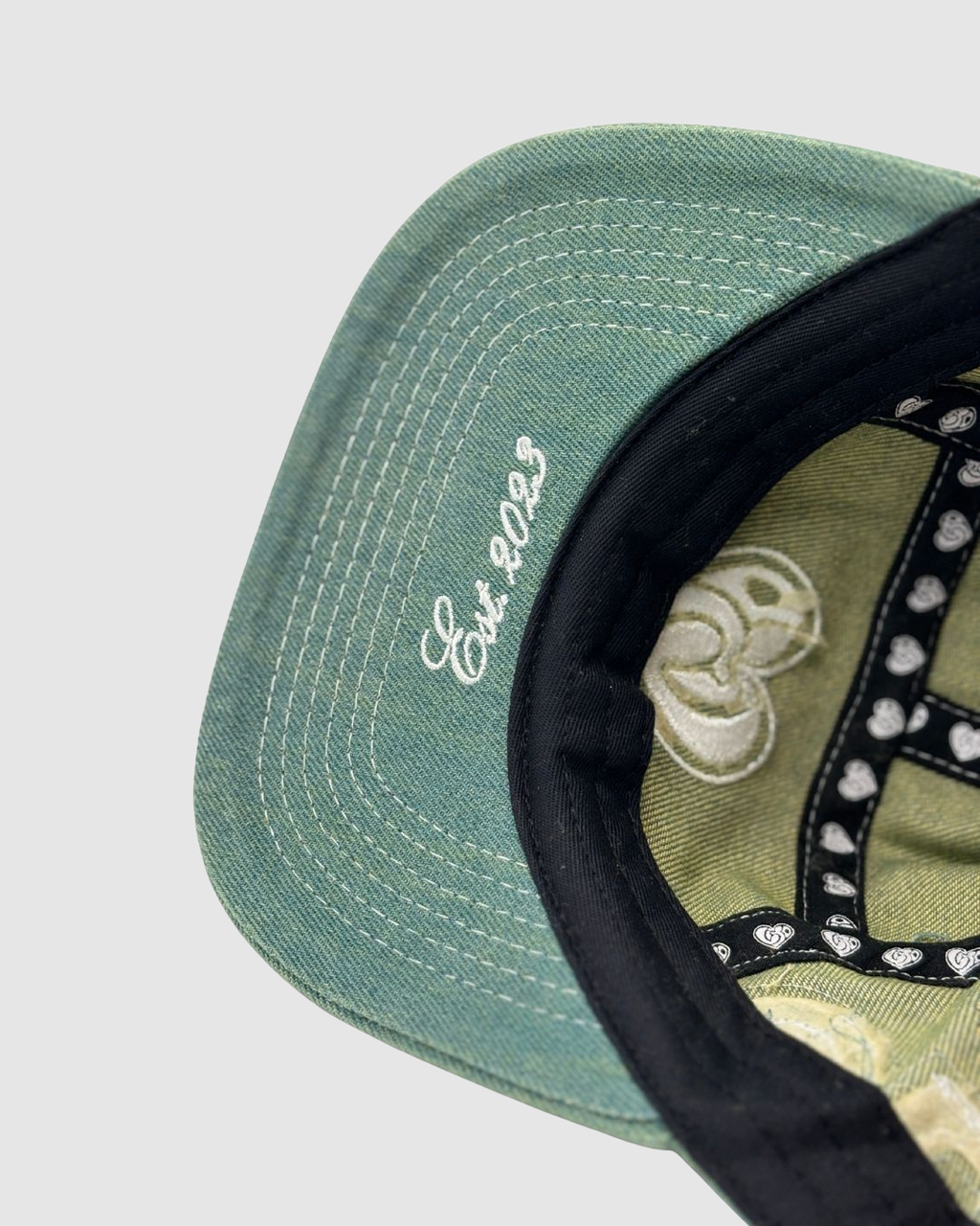 DENIM GREEN CAP