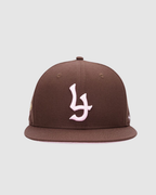 BROWN PINK CAP