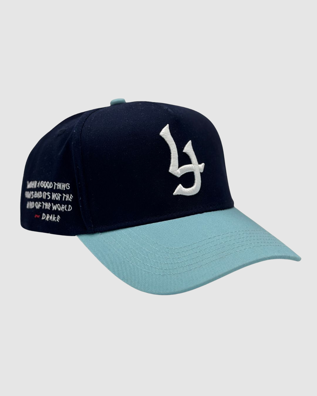NAVY BABYBLUE CAP
