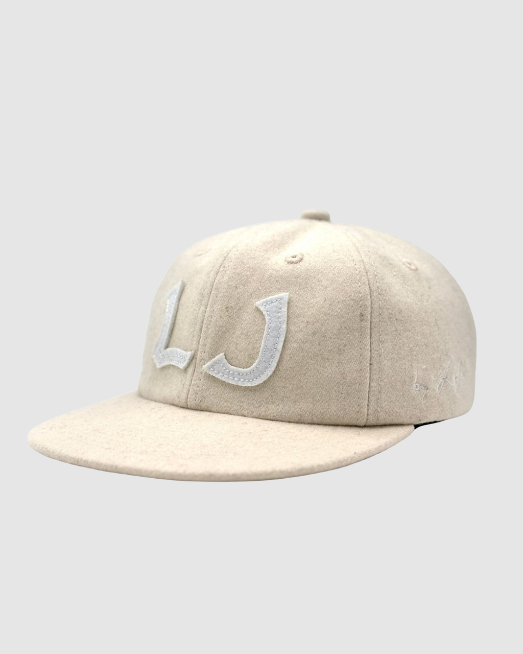 BEIGE WOOL CAP